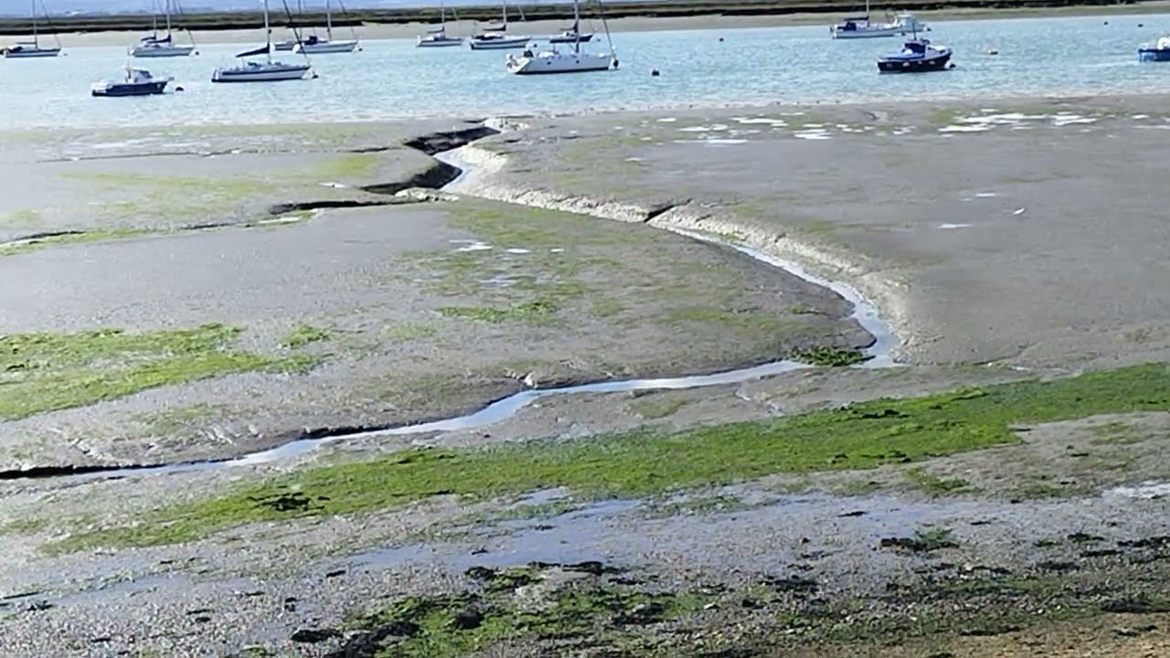 Meandering river  - low tide - Sheerness on Sea 