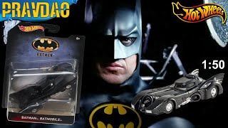 PRAVDAO #440 - Hot Wheels Batman Batmobile 1:50