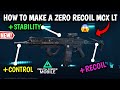 How to Make A NO RECOIL MCX LT in Delta Force Mobile (Zero Recoil Build)