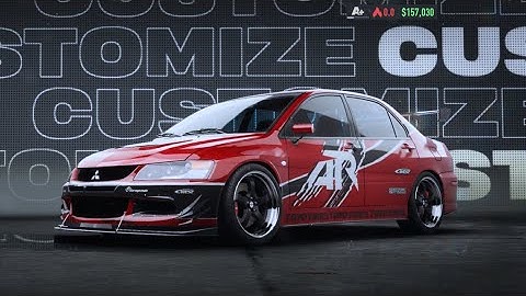 How to make Fast & Furious Tokyo Drift EVO in NFS Unbound - Ultrawide