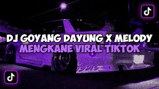 DJ GOYANG DAYUNG X MELODY  MENGKANE FULL SONG MAMAN FVNDY VIRAL TIKTOK