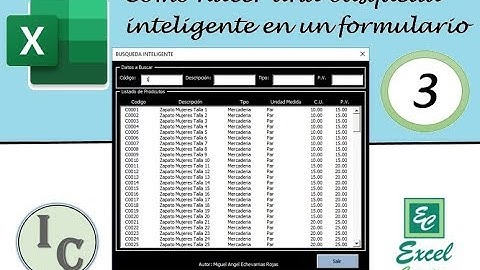 Como hacer una búsqueda inteligente en un formulario - Macros - 3ª Parte