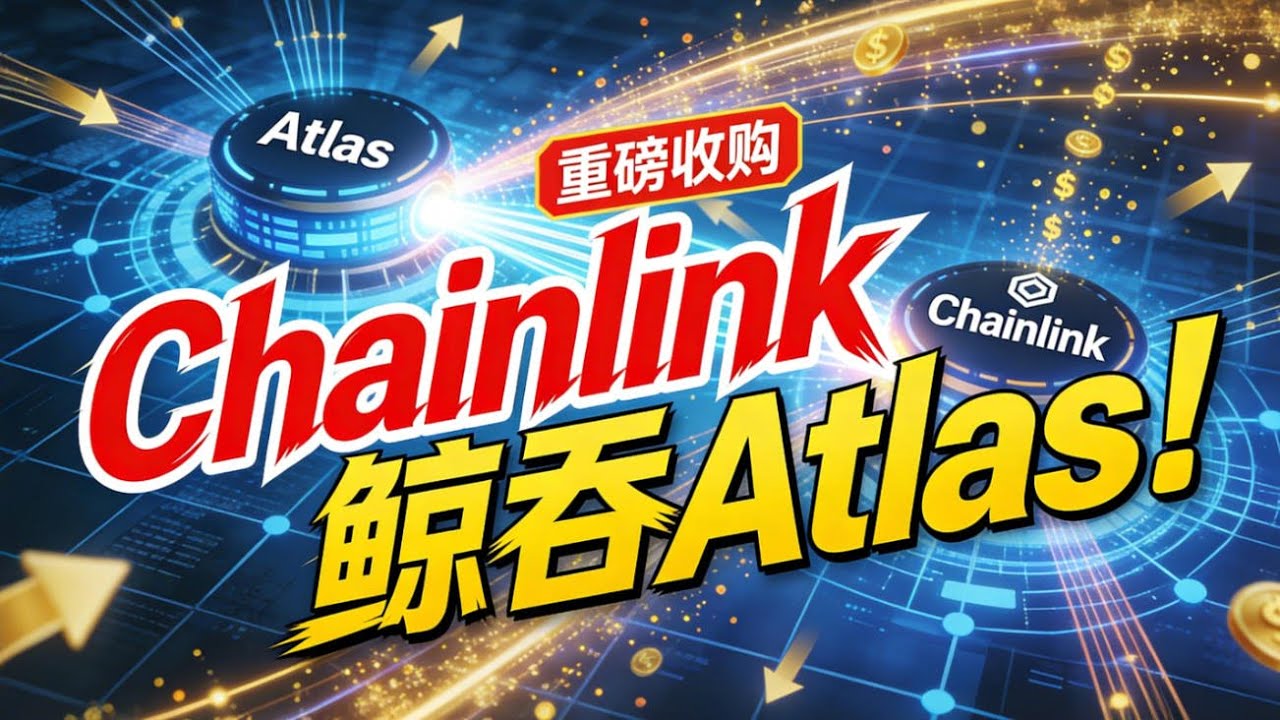 【重磅收购】Chainlink鲸吞Atlas！LINK生态价值迎来“核聚变”级升级？
