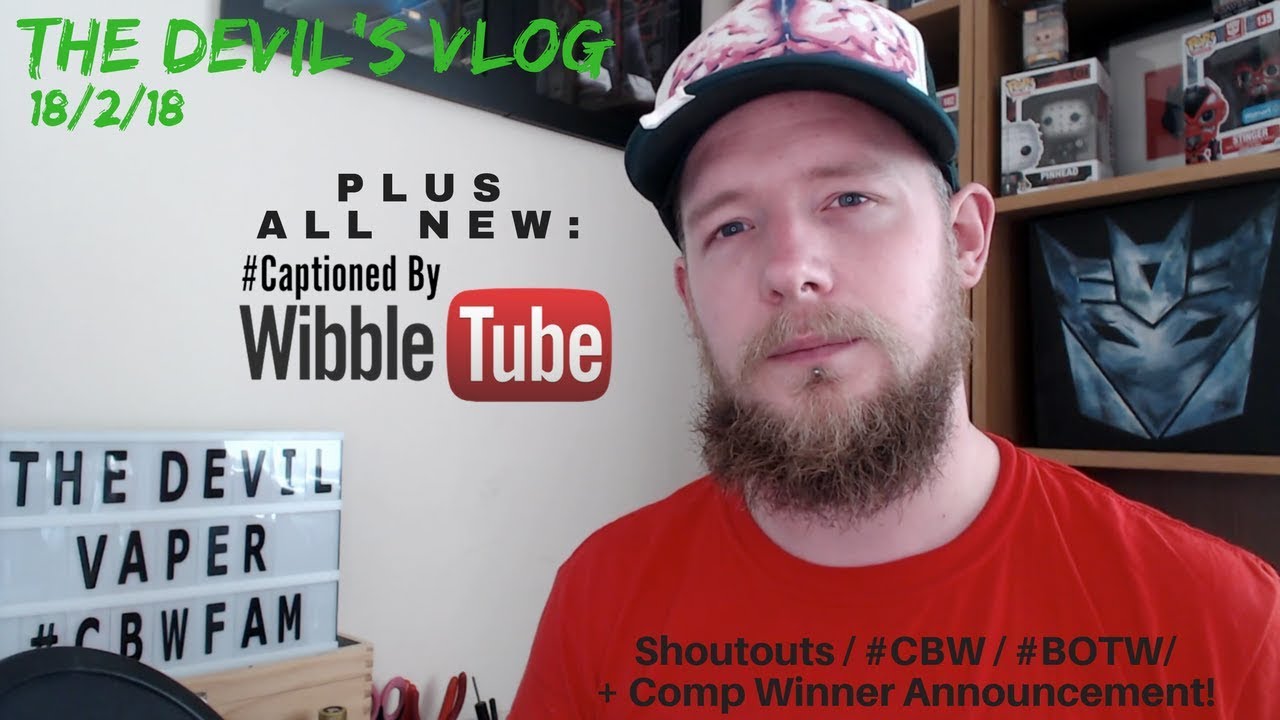 The Devil's Vlog - 18/2/18 + COMP WINNER ANNOUNCEMENT! - YouTube