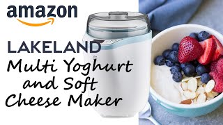 Lakeland Multi Yoghurt and Soft Cheese Maker - Use yoghurt to make yogurt!? No whey! screenshot 5