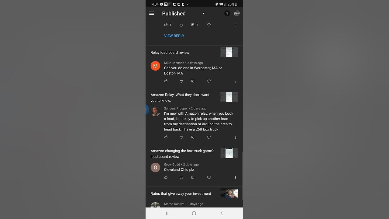 Amazon Relay new app update YouTube