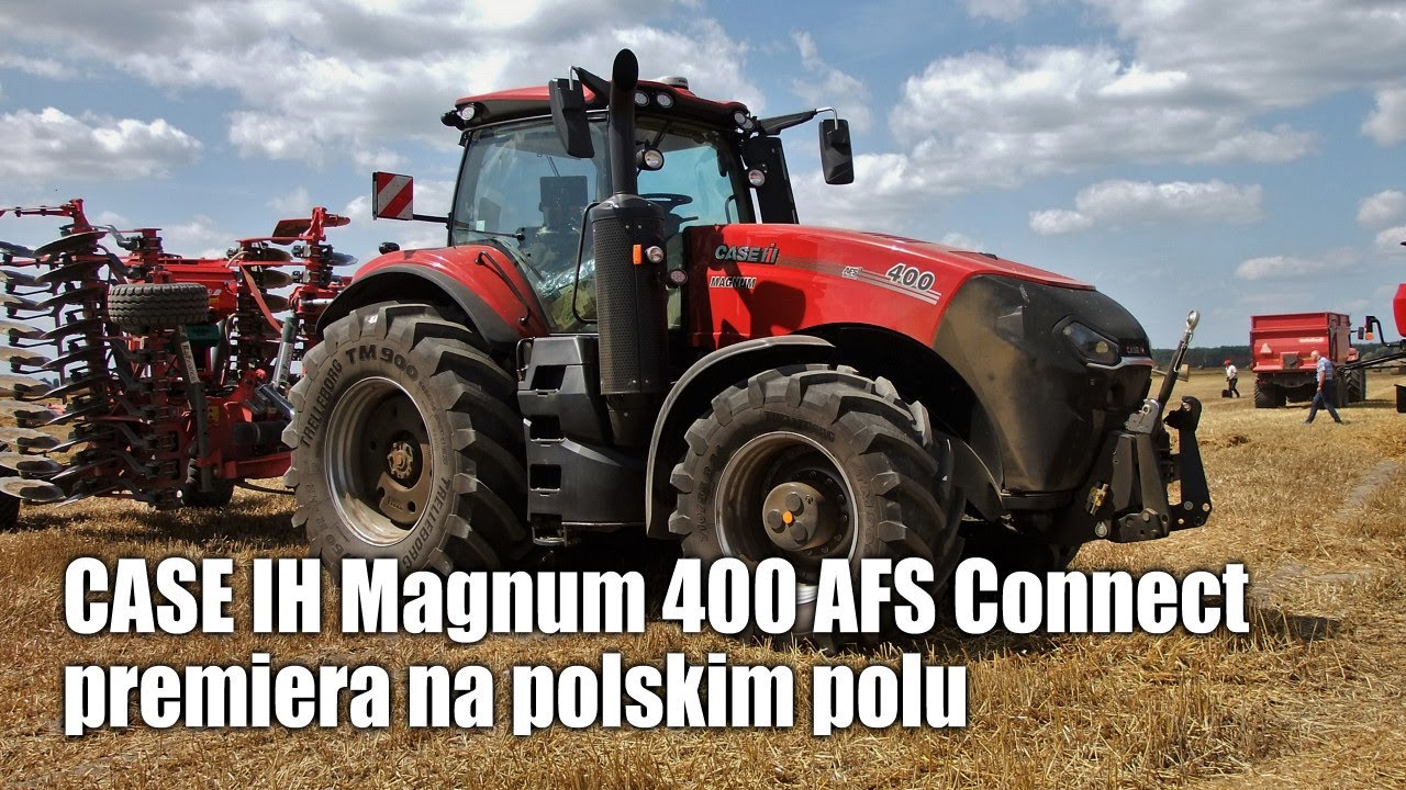 maxresdefault CASE IH Magnum 400 AFS Connect   premiera na polskim polu   VIDEO