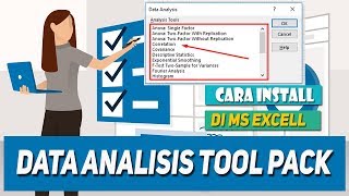 Cara Install Menu Data Analisis Pack di Excel