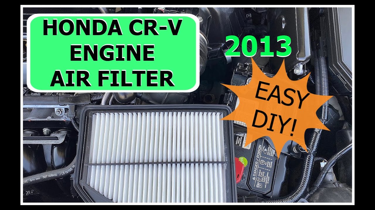 How Often to Change Engine Air Filter in Honda CR-V?