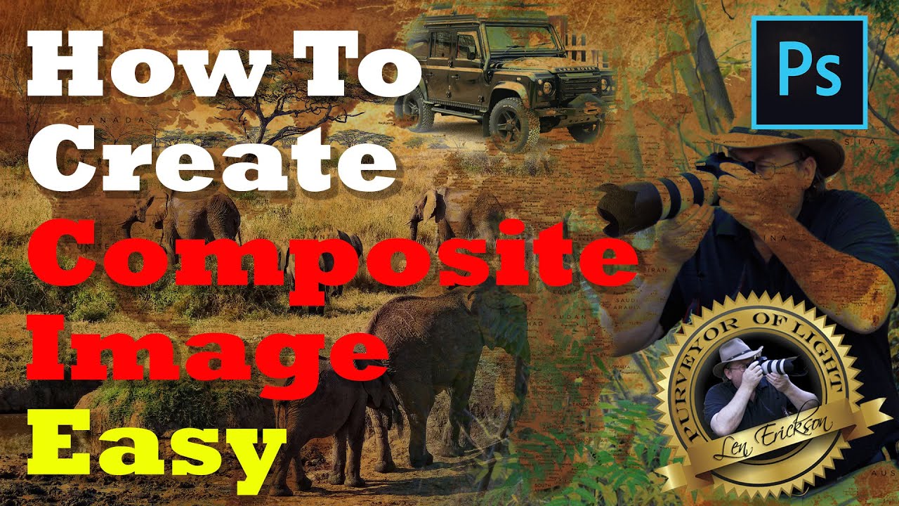 How to Create Quick & Easy Composite using Photoshop - YouTube