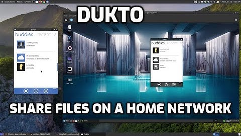 Dukto: Share Files on a Home Network