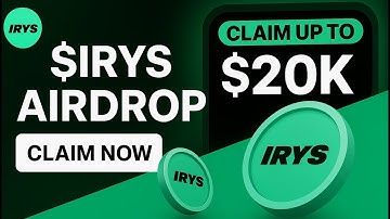 Irys Airdrop - Claim Up to 20k$ Don