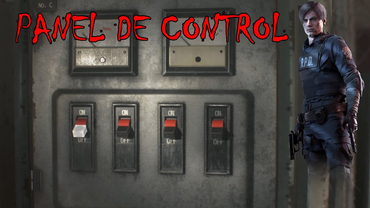 Como Activar El Panel De Control [Leon A] 🎛️ Resident Evil 2 Remake ...