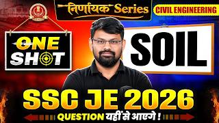 Soil One Shot Revision | SSC JE 2026 | Civil Engineering | Nirnayak Series