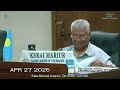 Palau National Congress | 12th OEK, The Senate 14th Day of 6th Regular Session