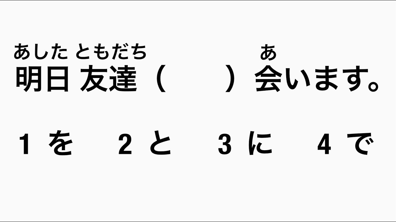 Minna No Nihongo Vocabulary Audio