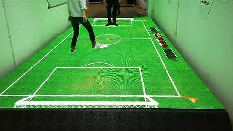 Led floor interactive FOOTBALL