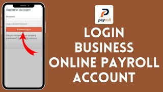 How To Login To Business Online Payroll Business Online Payroll Login 2024