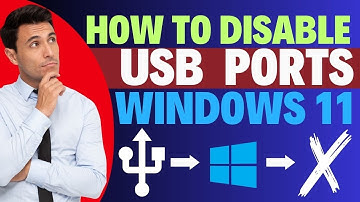 How to Enable or Disable USB Ports In Windows 11  [Tutorial]