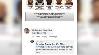 Man comments on 'most wanted' post on Facebook, gets arrested