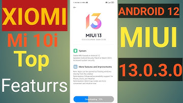 Mi 10i MIUI 13.0.3.0 New Update Features !! Top Features !! Mi 10i New Update Android 12 #mi10i