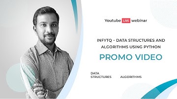 InfyTQ - Data Structures and Algorithms using Python | Promo Video | PlacementSeason