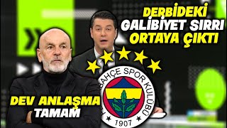 Sonunda Dev Anlaşma Tamam !! Stefano Pioli !! l Derbi Bu Yüzden Kazanıldı !! l FENERBAHÇE