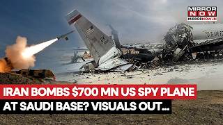 Iran Blows Up 700 Mn Us Spy Plane? Awacs E-3 Reduced To Rubble At Prince Sutan Air Base In Saudi