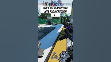 When the Peacekeeper hits for more than 9 🫡 #apexlegends
