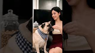 My Dog Charged Me a Treat to Get My Keys Back #funnydog #pug #cutedog