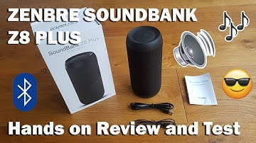 ZENBRE Z8 Plus Bluetooth 4.2-luidspreker [Hands-on review en test]