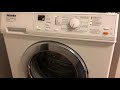 Miele W3241 Washing Machine problem