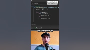 Easy Google Interview Question! Ransom Note - Leetcode 383