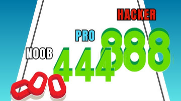 NOOB vs PRO vs HACKER - Number Stack