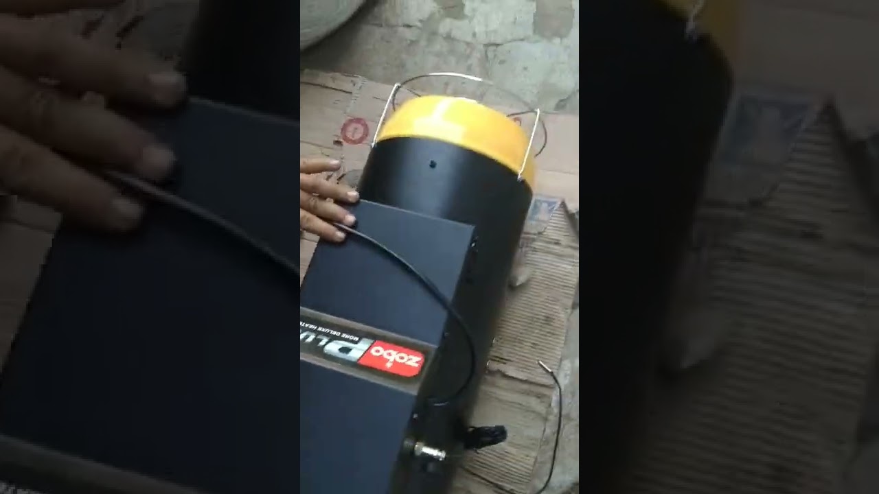 cara menghidupkan heater gaz zobo terbaru 30-50kw