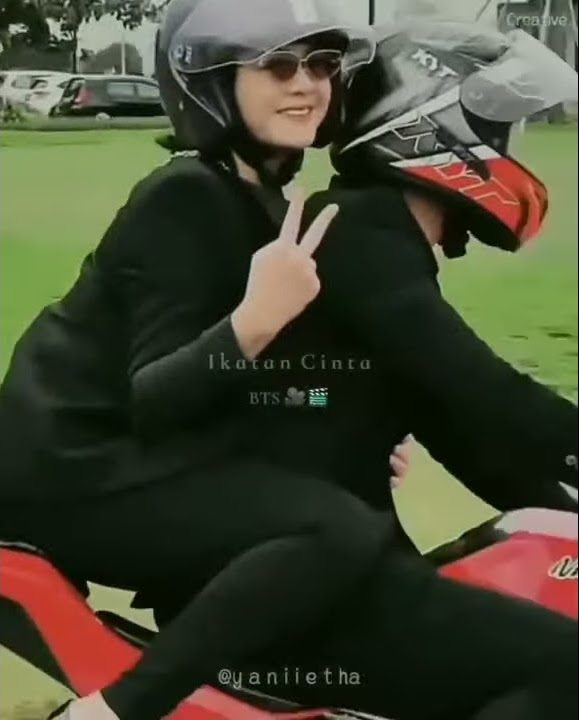 Damage Sekali Al dan Andin naik motor berdua