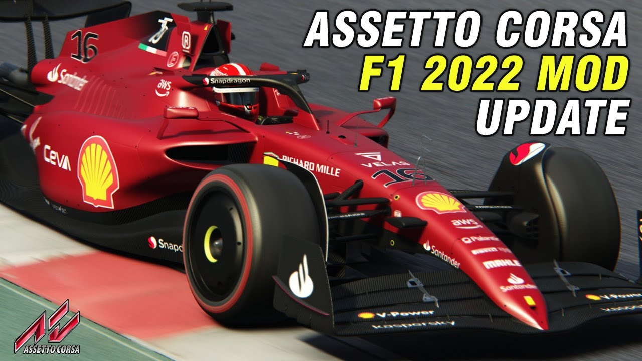 Mod Ferrari F1-75 GRATUITO - Assetto Corsa 