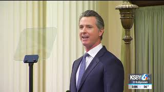 Gavin newsom delivers first 'state of the state' address as california
governor