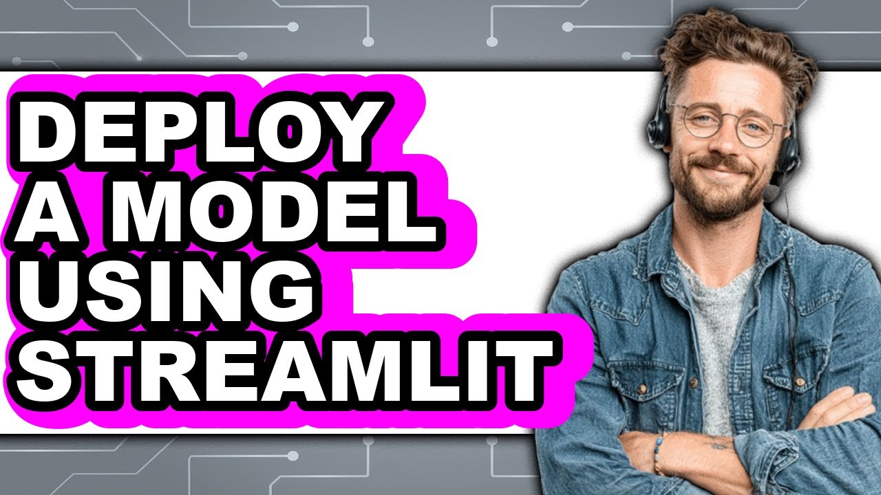 How to Deploy a Model Using Streamlit (only Way) - YouTube