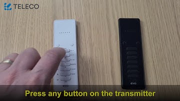Remote Pairing   Existing EVO to NEW EVO