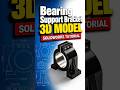 147 Bearing Support Bracket #solidworks #needful3d