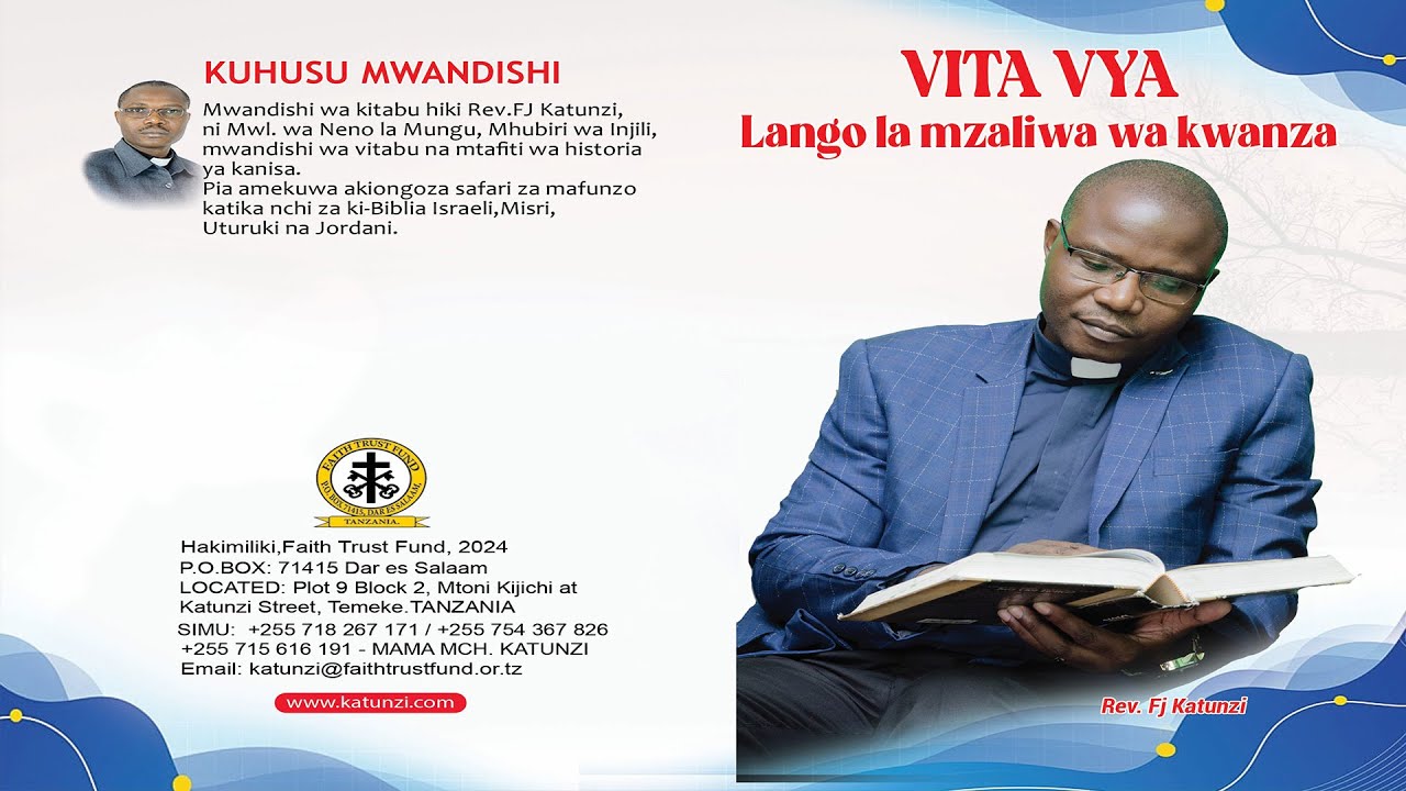 VITA VYA LANGO LA MZALIWA WA KWANZA   -FJ KATUNZI