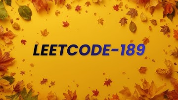 LeetCode 189 | Rotate Array | Java Solution (No Explanation Code) #LeetCode189