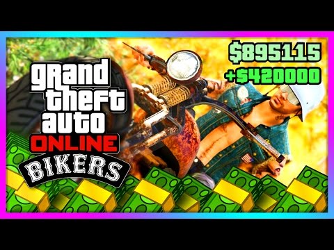 GTA 5 Online DLC - NEW BEST MONEY MAKING METHOD! Biker DLC Business Tutorial, Tips & Tricks! (GTA V)