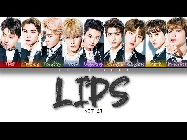 NCT 127 - LIPS (Color Coded Lyrics KAN/ROM/ENG) class=