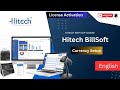 Hitech BillSoft Global Edition - Currency setup and Software activation (English)