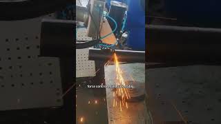 FC1020 firmly holds 2kW air-cooled spindle for stable high-speed automotive grinding operations