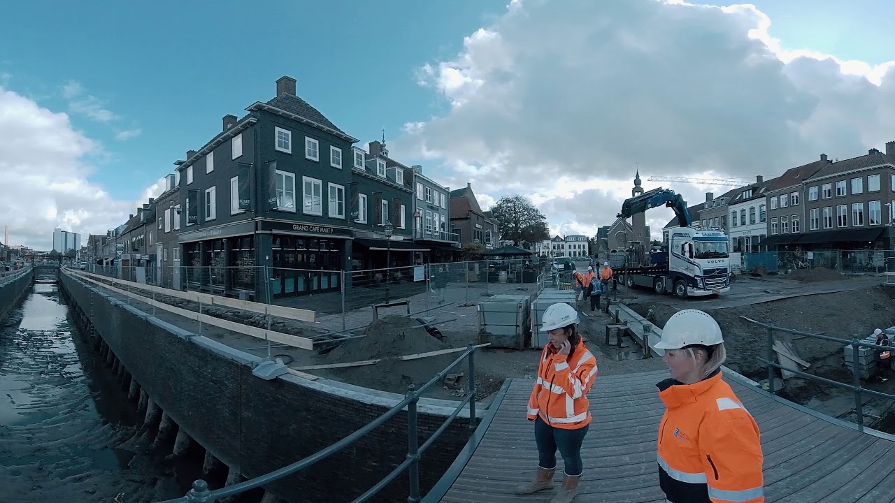 Rondleiding door de haven van Zevenbergen (360 graden)