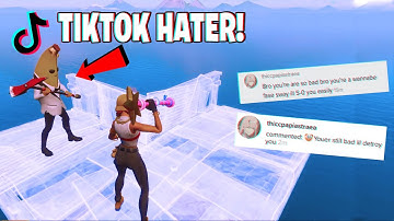1v1ing My TikTok HATER (Making Him Float)