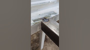 Strong connection technique in welding #skills #trick #welding